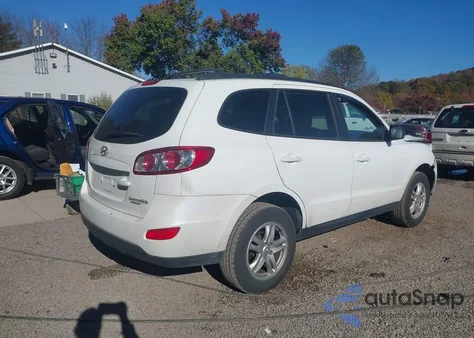 2010 Hyundai Santa Fe Gls z USA, uszkodzony, nr VIN 5NMSG3ABXAH389754